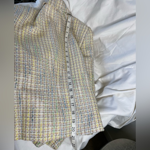 Vintage 2 Piece Suit Jacket & Skirt Woven Size 8P - Picture 12 of 16